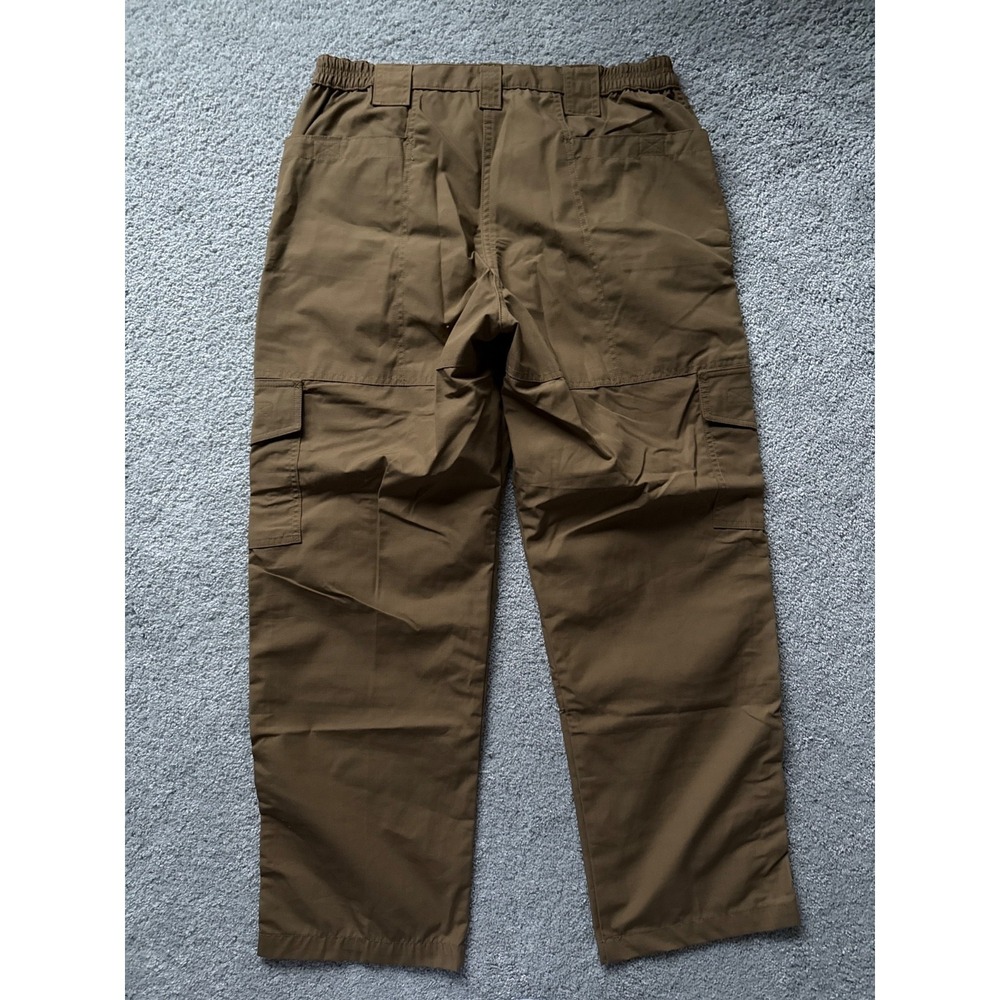 Propper Cargo Pants Mens 38 Brown Ripstop Poly Cotton Blend Tactical Special Ops - Picture 4 of 5